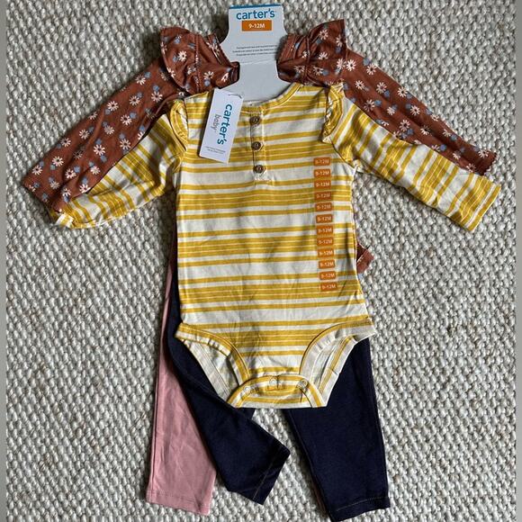 NWT Carters 4 Piece Set Size 9-12 Months - Picture 3 of 7